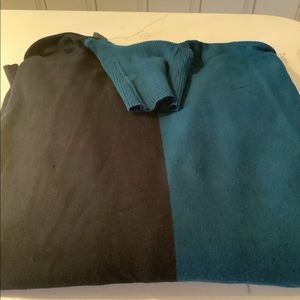 Women’s plus size color block sweater